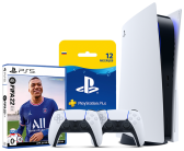 Консоль Playstation®5 в комплекте с игрой FIFA 22, контроллером DualSense™ и картой подписки PS Plus на 12 месяцев